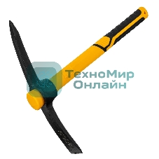 Кирка Denzel 700 г, фибергласовая обрезиненная рукоятка 385 мм