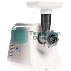 Мясорубка электрическая Ротор Люкс ЭМШ 35/300-2 белый, 1500 Вт, 0.6 кг/мин, реверс, насадки - 2