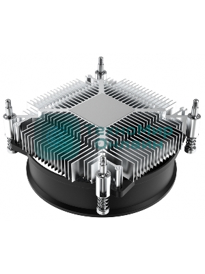 Кулер ID-COOLING DK-17 PWM серебристый/черный 92мм алюминий 2200rpm 26db 4-pin 65W 42мм