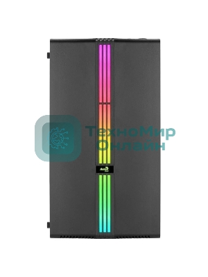Компьютерный корпус MiniTower Aerocool/Formula EVO Mini-G-BK-v1 (mATX, USB3x1, USB2x2, 120мм RGb fan, без БП) (4711099472352)