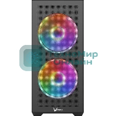 Компьютерный корпус AeroCool/Formula Air Power G5 DUO черный без БП ATX 2x180мм 1xUSB3.0 1xUSB3.1 audio bott PSU