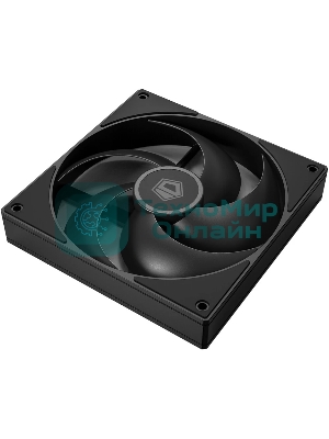 Вентилятор для корпуса ID-Cooling AS-120-K черный 120мм 2000rpm 27.2db 4-pin