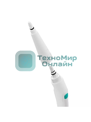 Пароочиститель ручной Kitfort КТ-9109-3 1000Вт белый/бирюзовый