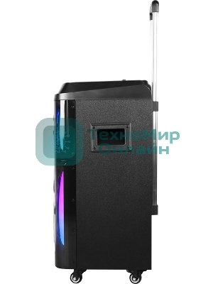 Колонка портативная Ural 103 черный 1200W 1.1 BT/3.5Jack/USB-C 15м 7000mAh