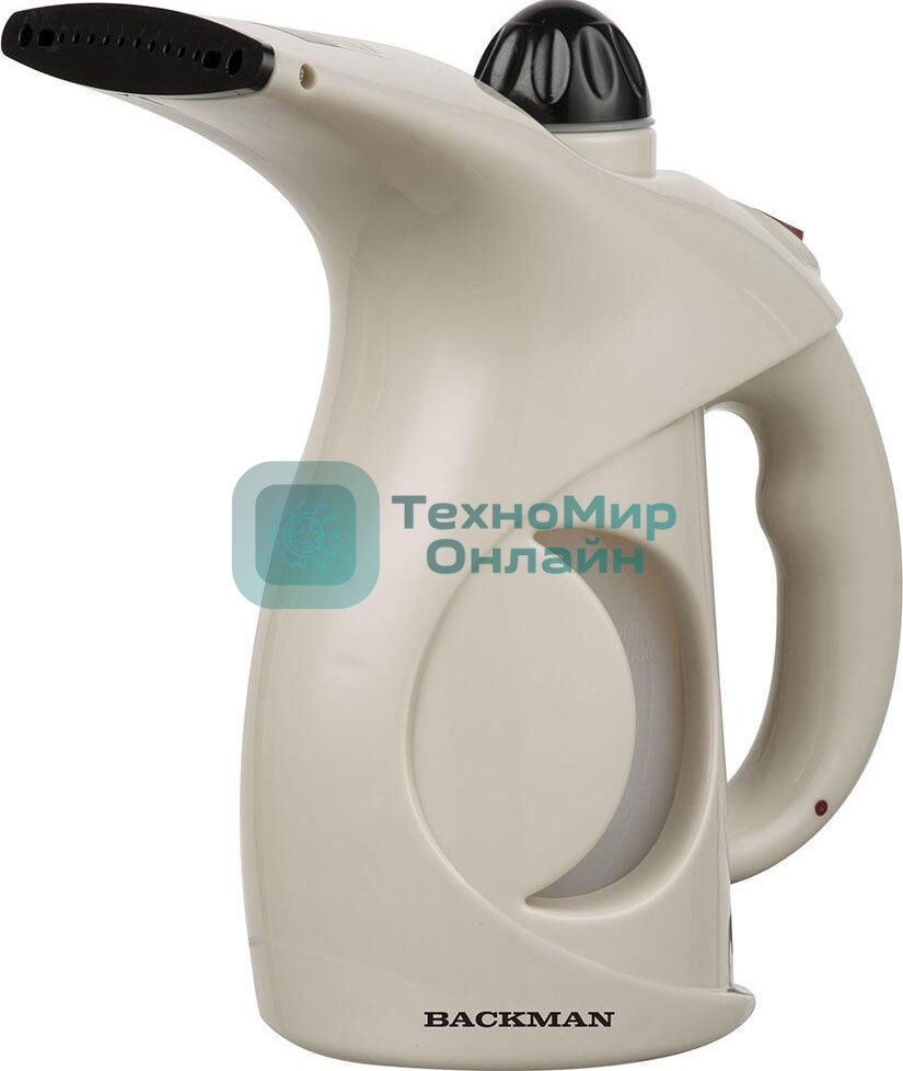 Отпариватель BACKMAN BM-STE 0601 кремовый, 1750 Вт, 20 г/мин, 280 мл