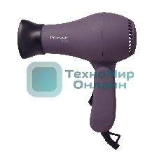 Фен Pioneer HD-1010 фиолетовый/черный, 1000 Вт, компактный