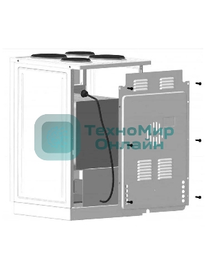 Плита газовая Лысьва ГП 400 М2С -2у белый, конфорок 4 газовых, духовка 51 л, 50 см x 84 см x 60 см (без крышки)