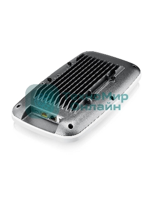 Точка доступа Zyxel NebulaFlex WBE660S, WiFi 7, 802.11a/b/g/n/ac/ax/be (2,4 и 5 ГГц), MU-MIMO, Smart Antenna, антенны 4x4, до 1376+8640 Мбит/с, 1xLAN 10GE, 1xLAN GE, PoE, защита от 4G/5G, BLE Beacon