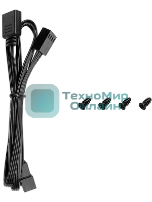 Вентилятор для корпуса Deepcool FL12R SE Reverse ARGb 120х120x25 черный 4-pin 28.67дБ (упак.:1шт) (R-FL12RSE-BKAPN1-G) Ret