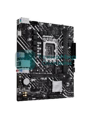Материнская плата ASUS PRIME H610M-K D4 ARGb, LGA 1700, Intel H610, 2xDDR4, 4xSATA, 1xM.2, 1xPCIe 4.0 x16, 1xHDMI, 1x1Gb LAN, 2xUSB 5Gbps, 4xUSB 2.0, 7.1, mATX