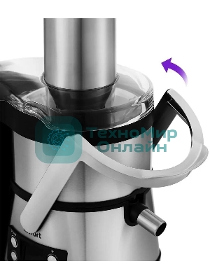 Кухонный комбайн Kitfort KT-1395 800Вт серебристый/черный