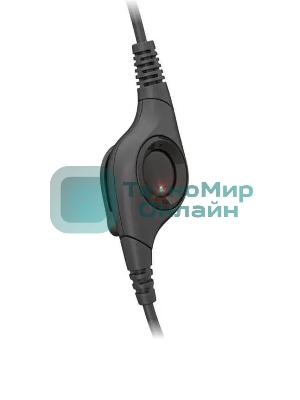 Наушники с микрофоном Logitech H390 черный 1.9м накладные USB оголовье (981-001578)