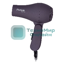 Фен Pioneer HD-1010 фиолетовый/черный, 1000 Вт, компактный