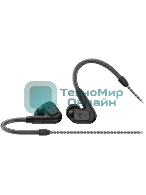 Проводные наушники Sennheiser IE 200 черный, внутриканальные, Jack 3.5 мм
