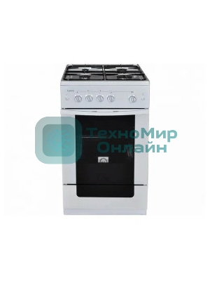 Плита газовая Лысьва ГП 400 М2С -2у белый, конфорок 4 газовых, духовка 51 л, 50 см x 84 см x 60 см (без крышки)