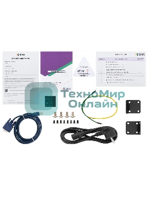 Коммутатор POE управляемый уровня 2, 24 порта 10/100/1000Base-T с поддержкой PoE, 4 порта 1/10G SFP+, PoE 370 Ватт