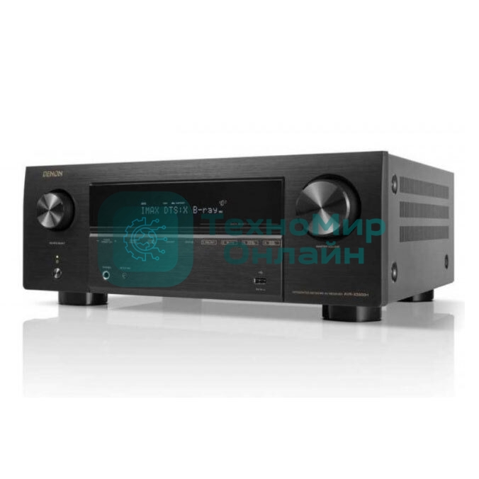 Ресивер AV Denon AVR-X580BT, 5.2, черный
