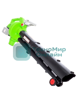 Воздуходувка-пылесос RedVerg RD-BV36/U пит.:от аккум. зеленый/черный