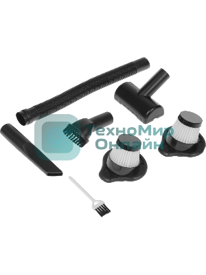 Пылесос ручной Ritmix CVC-003 черный/серый, 70 Вт, уборка сухая, пылесборник контейнер 0.32 л