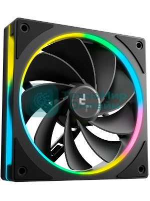 Вентилятор для корпуса Deepcool FL12R SE Reverse ARGb 120х120x25 черный 4-pin 28.67дБ (упак.:1шт) (R-FL12RSE-BKAPN1-G) Ret