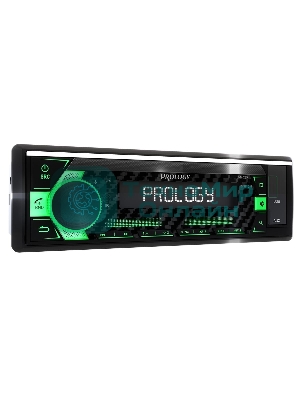 Автомагнитола Prology CMX-235, 1 DIN, Bluetooth, USB Type-A, AUX, пульт ДУ