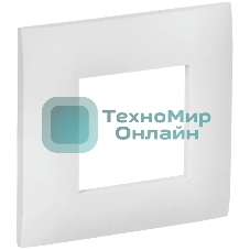 Рамка 1-ая SK-F01W IEK SKANDY Арктический белый