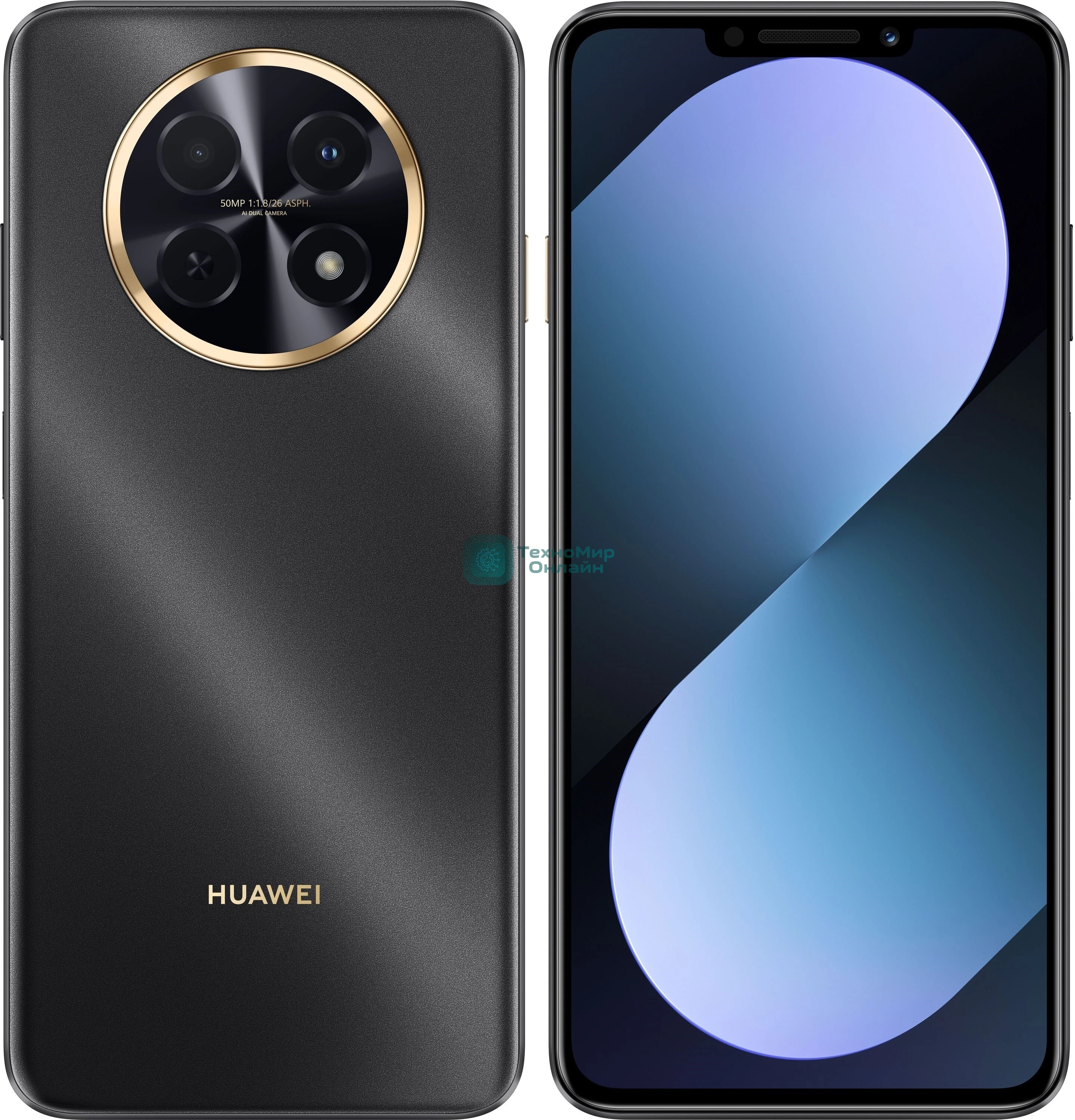 Смартфон HUAWEI Nova 14i 8/256Gb, черный