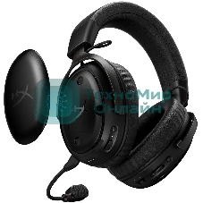 Гарнитура HyperX Cloud III S Wireless чёрный, беспроводная, радиоканал, до 120 ч, съёмный микрофон, совместимость с PS5