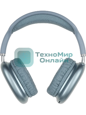 Беспроводные/проводные наушники Hoco W35 Air Triumph голубой, полноразмерные, Bluetooth + проводной, до 45 ч