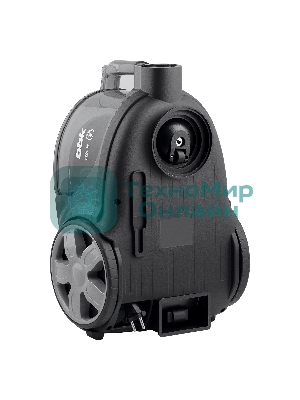 Пылесос BBK BV1900 серый/синий, 400/2200 Вт, уборка сухая, пылесборник контейнер 3 л