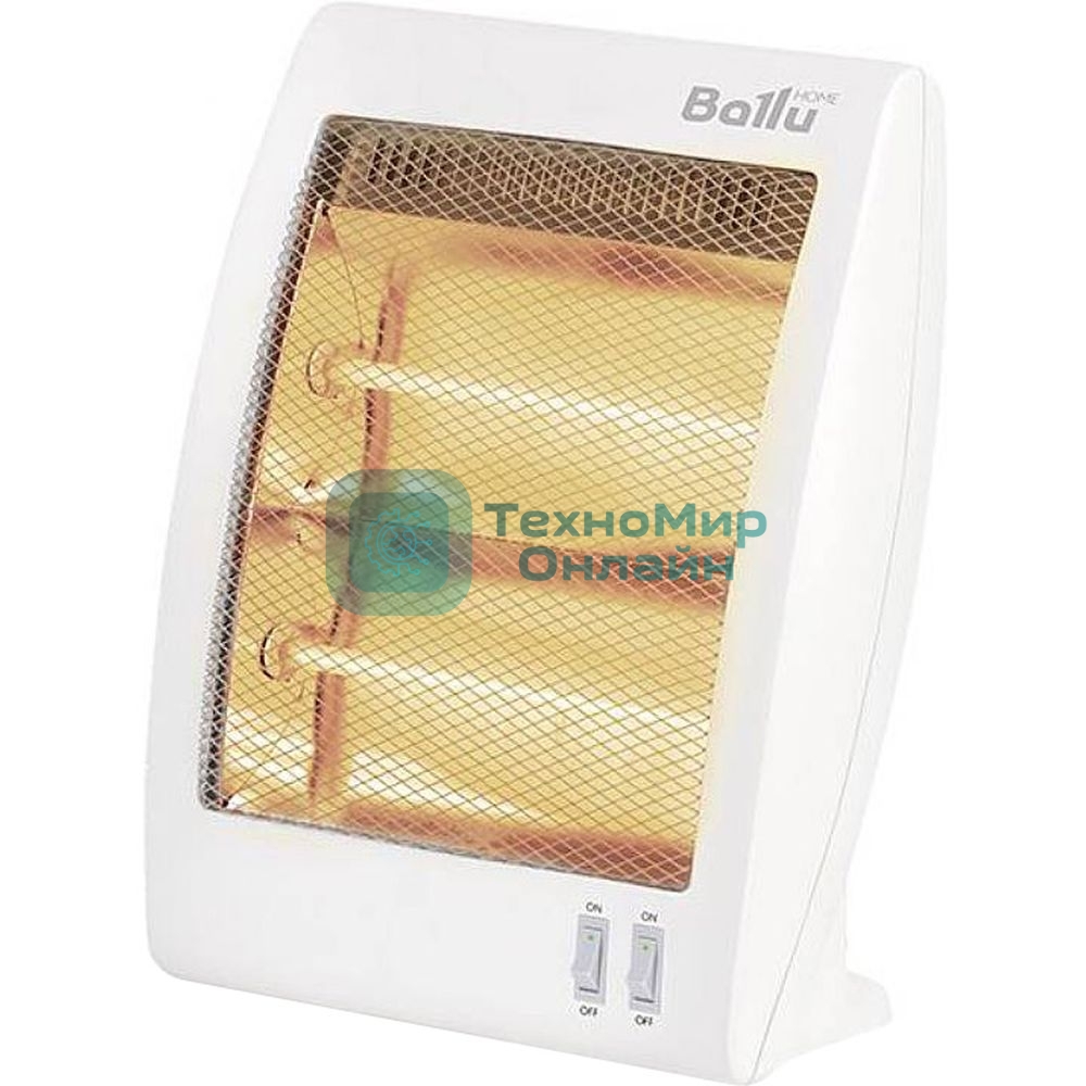 Обогреватель инфракрасный Ballu BHH/M-09M белый, кварцевый, 800 Вт, 14 м2