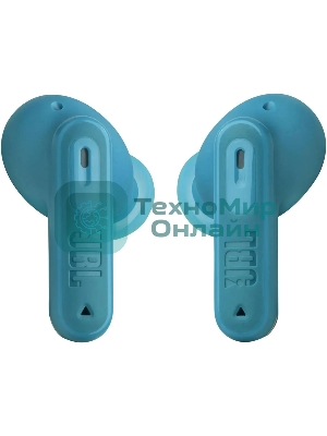 Наушники TWS JBL Tune Beam бирюзовый, внутриканальные, Bluetooth, активное шумоподавление, быстрая зарядка, до 12 ч