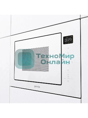 Микроволновая печь Gorenje BM251SG2WG 25 л, 900 Вт, белый (встраиваемая)