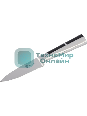 Нож овощной цельнометаллический LEONORD с вставкой из АБС пластика PROFI, 9 см (106019)