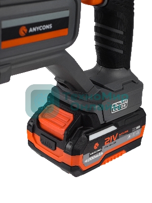 Бесщеточный перфоратор Anycons AC-H509 SDS+, 2,8 Дж, 21В, 2 акб, AC-H5092