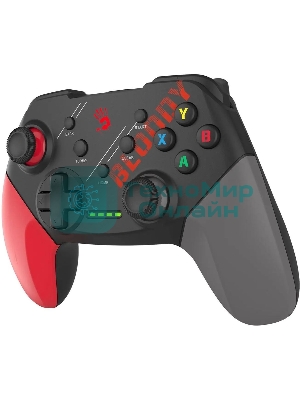 Геймпад A4Tech Bloody GPW50 Sports черный/красный USB Беспроводной виброотдача обратная связь