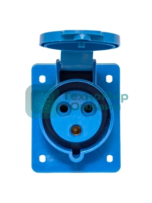 Розетка стационарная внутренняя EKF 423 ps-423-32-220 32А 220В 2P+E IP44