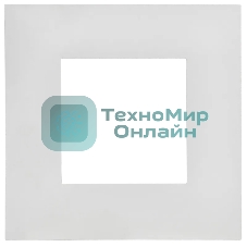 Рамка 1-ая SK-F01W IEK SKANDY Арктический белый