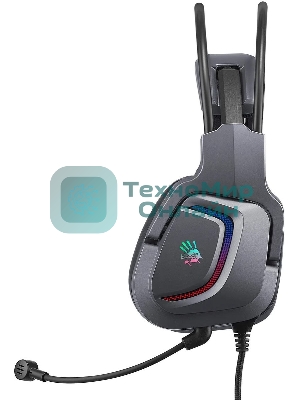 Гарнитура Bloody G575 серый, проводная, подсветка