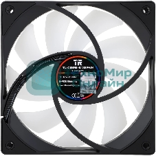 Кулер для корпуса Thermalright TL-C12RB-S V2 Reverse (120x120x25mm, 4-pin PWM, ARGB, 58CFM, 25.6dBA, 1500RPM, черный)
