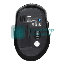 Мышь беспроводная Acer OMR070 черный, 1600 dpi, радиоканал, Bluetooth, USB, кнопки - 6