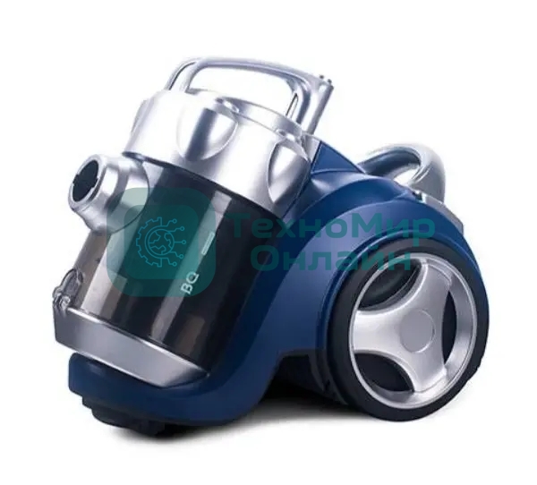 Пылесос BQ VC2024MC голубой/серый, 450/2000 Вт, уборка сухая, пылесборник контейнер 3 л