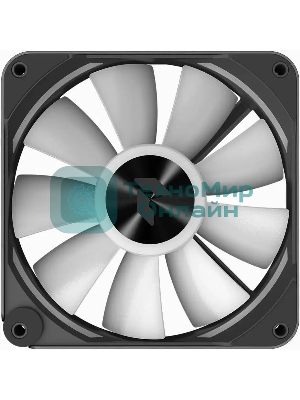 Вентилятор для корпуса Aerocool / Formula APNX FP2-120 PWM ARGb черный, 120 мм, 1800 об/мин, 33 дБ, 4 pin