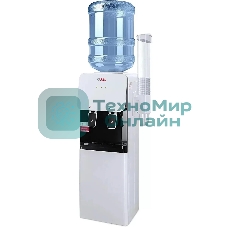 Кулер AEL LD-AEL-85c напольный электронный белый/черный