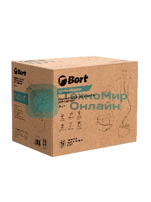 Отпариватель Bort Elegant белый, 2000 Вт, 25 г/мин, 1200 мл