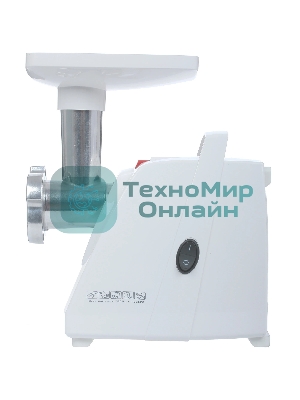 Мясорубка электрическая Аксион М34.01 белый, 1500 Вт, 1.7 кг/мин, защита от перегрузки, насадки - 5