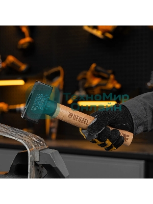 Кувалда Denzel 1000 г, кованая головка, буковая рукоятка