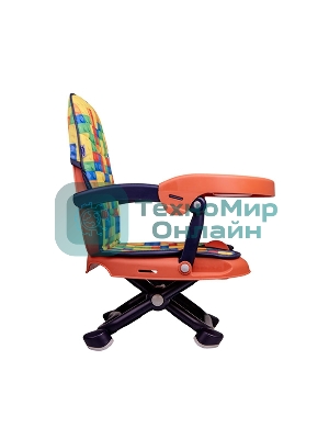 Стульчик для кормления BQ BCH012 LEGO. Стульчик-бустер BQ BCH012. Гипоалергенные безопасные материалы/Съемный чехол из экокожи. Удобный, устойчив к загрязнению и легко моется/Съемная столешница/Безопасность малыша: устойчивая конструкция, нескользящие ножки, надежная фиксация на стуле, разделитель для ног для дополнительной фиксации/4 уровня высоты/Благодаря своей компактности, легкой сборке и наплечной лямке его можно брать с собой на природу, в гости или путешествие