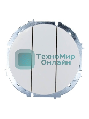Выключатель 3-кл. СП OSEN механизм бел. LEZARD 743-0288-109