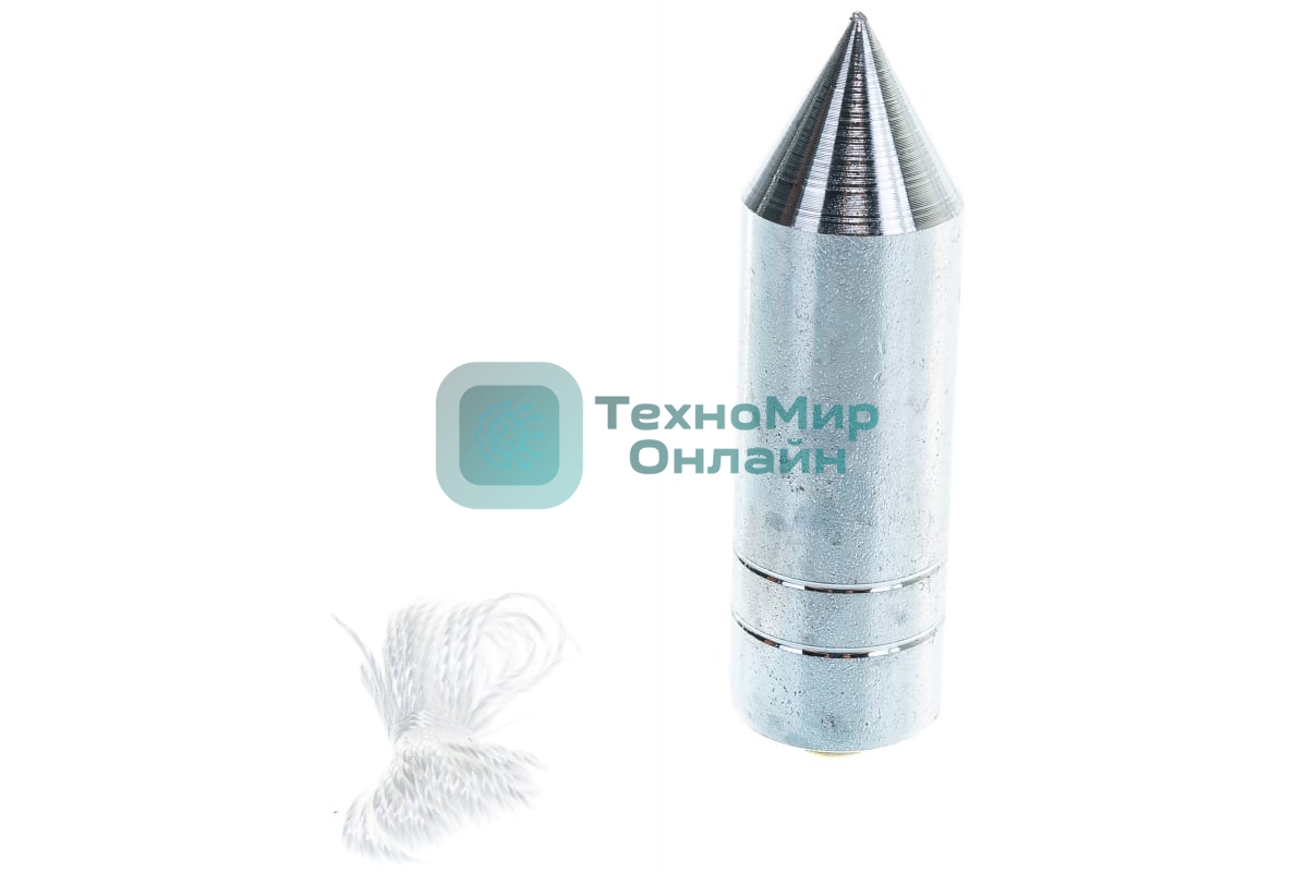 Отвес Matrix цилиндрический, 300 г, шнур 5 м